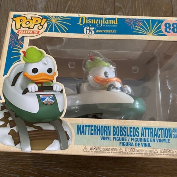 Matterhorn Bobsleds Attraction - Disneyland 65th Anniversary Pop! by Funko - Picture 1 of 6